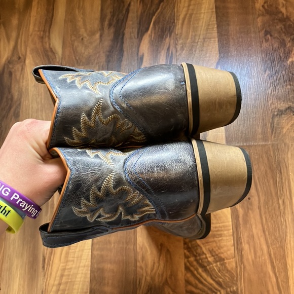 Women’s Blue Laredo Ankle Cowgirl Boots, Size 7.5M - Picture 4 of 9